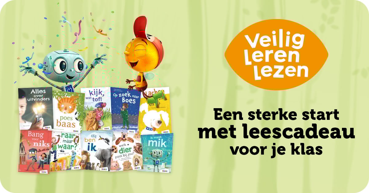 Een leescadeau voor elke klas met Veilig leren lezen