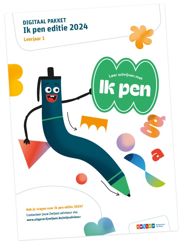 Download jouw digitaal pakket van Ik pen