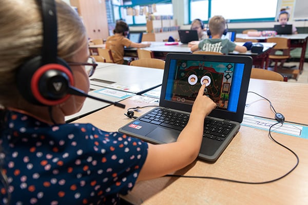 Spraakherkenning in Veilig leren lezen