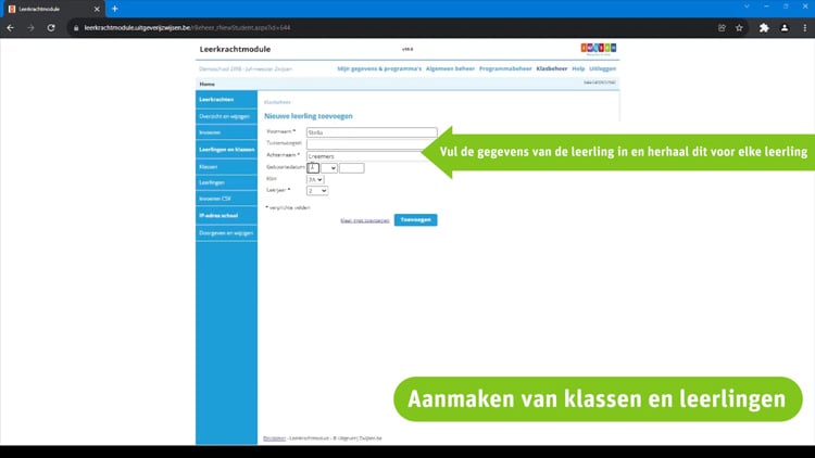 aanmaken-klassen-en-leerlingen