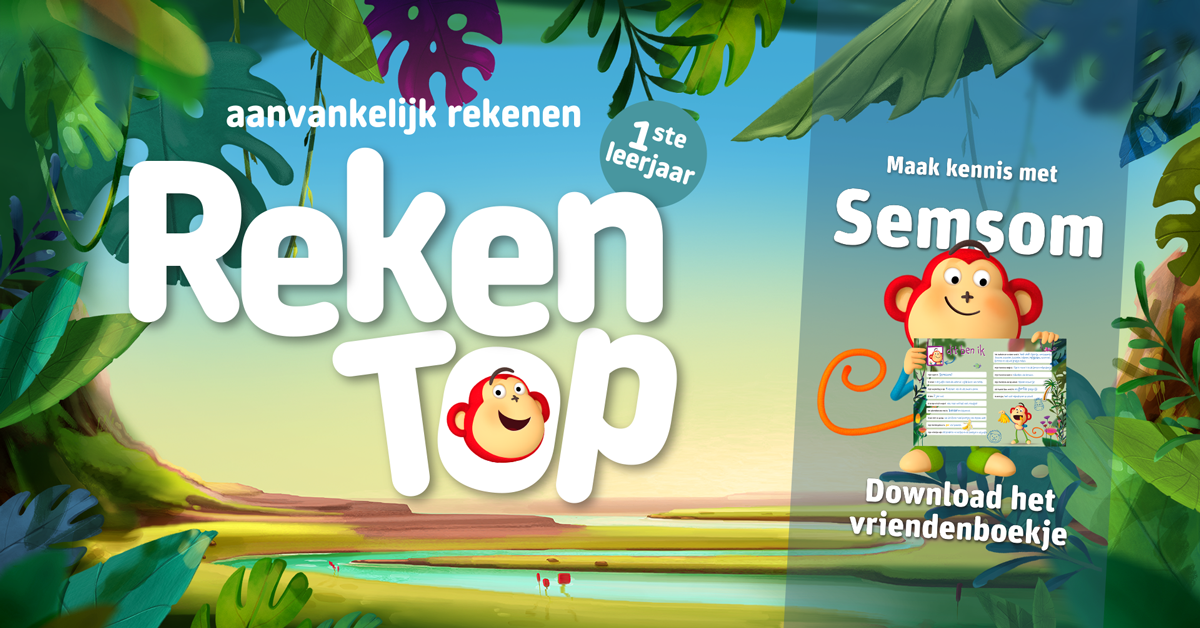 Rekentop NIEUW! Aanvankelijk rekenen in leerjaar 1 