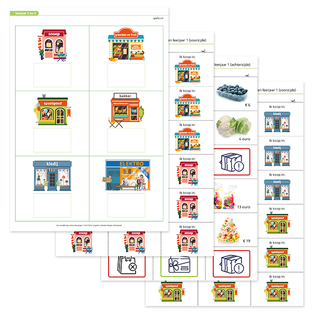Winkelbingo 1ste graad